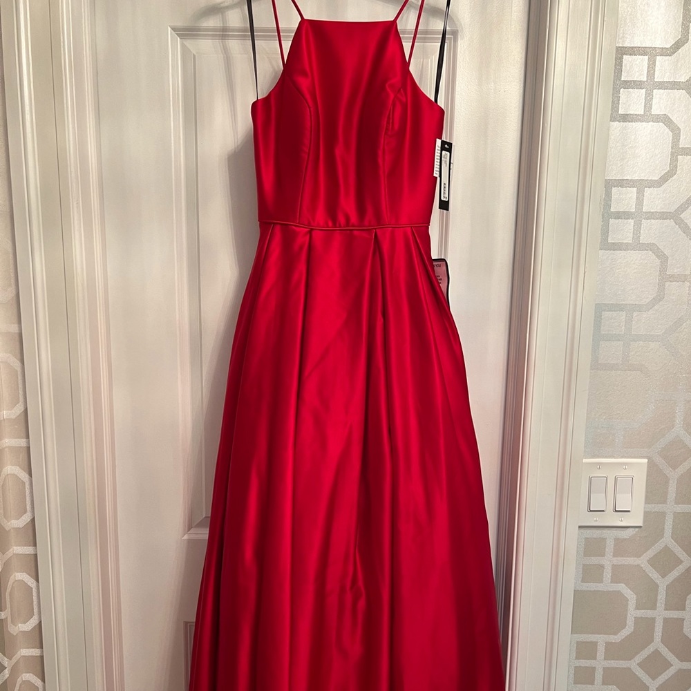 Betsy & Adam High Low Gown